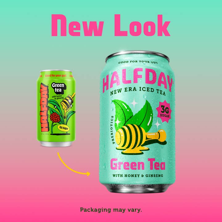 Halfday Tonics - Wholesale Iced Tea - Green Tea with Honey & Ginseng 12 Pack3
