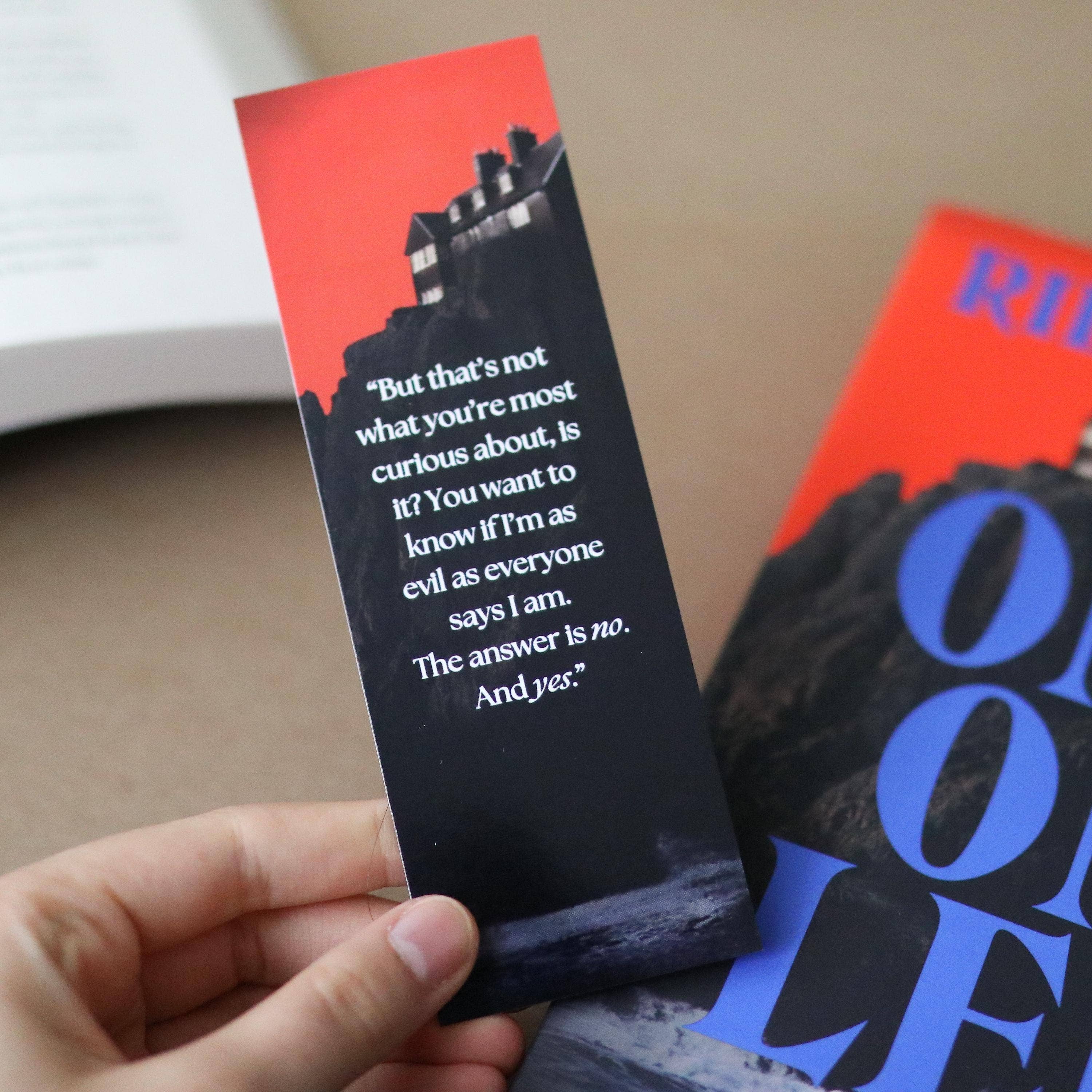 The Sticker Shop – wholesale Bokmärke – Riley Sager-inspirerade bokmärken (set om 5)4