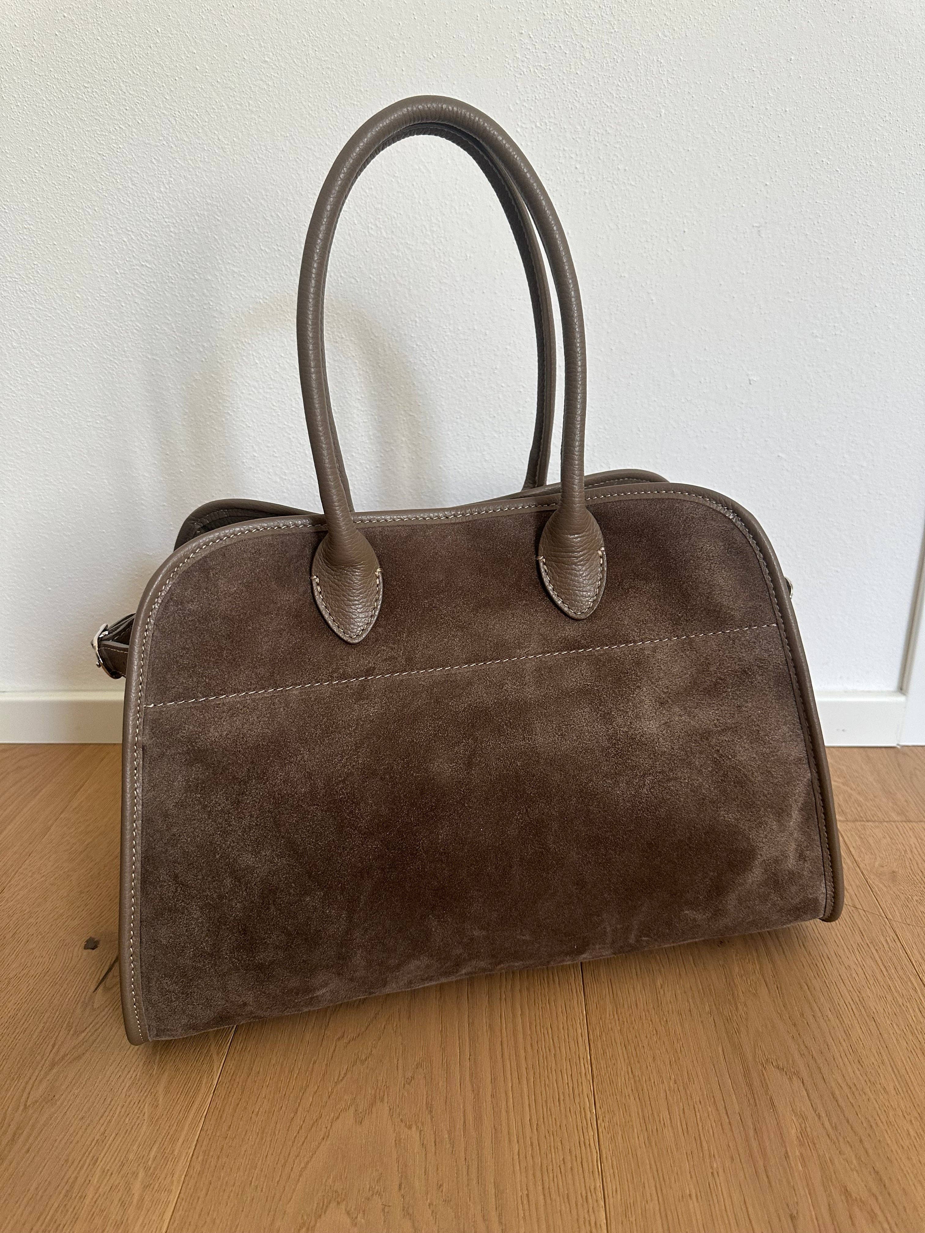 Zhade - Vendita all'ingrosso Borsa con manico - Donna - MEGAN BIG - pelle e suede1