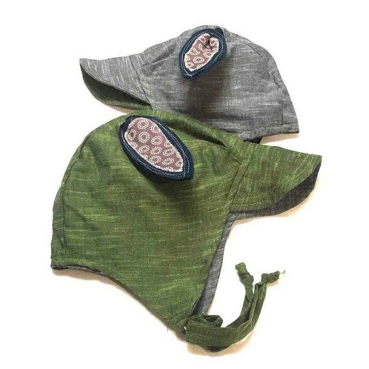wildthings in Grasshopper for wholesale by Urban Baby Bonnets