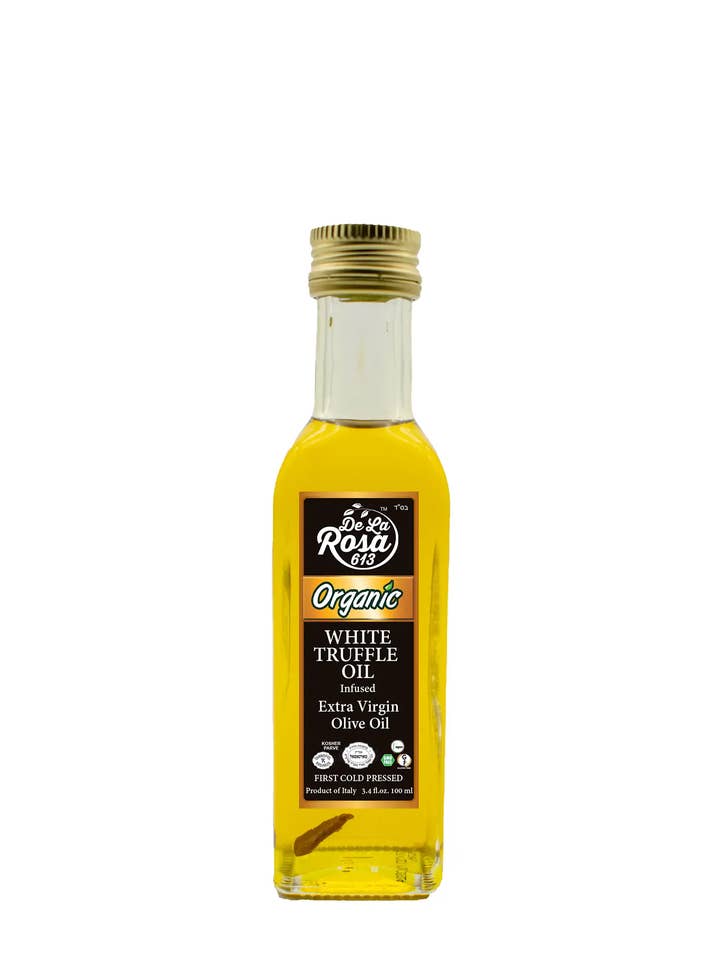 Organic White Truffle Oil 100 ml for wholesale by De La Rosa Real Foods