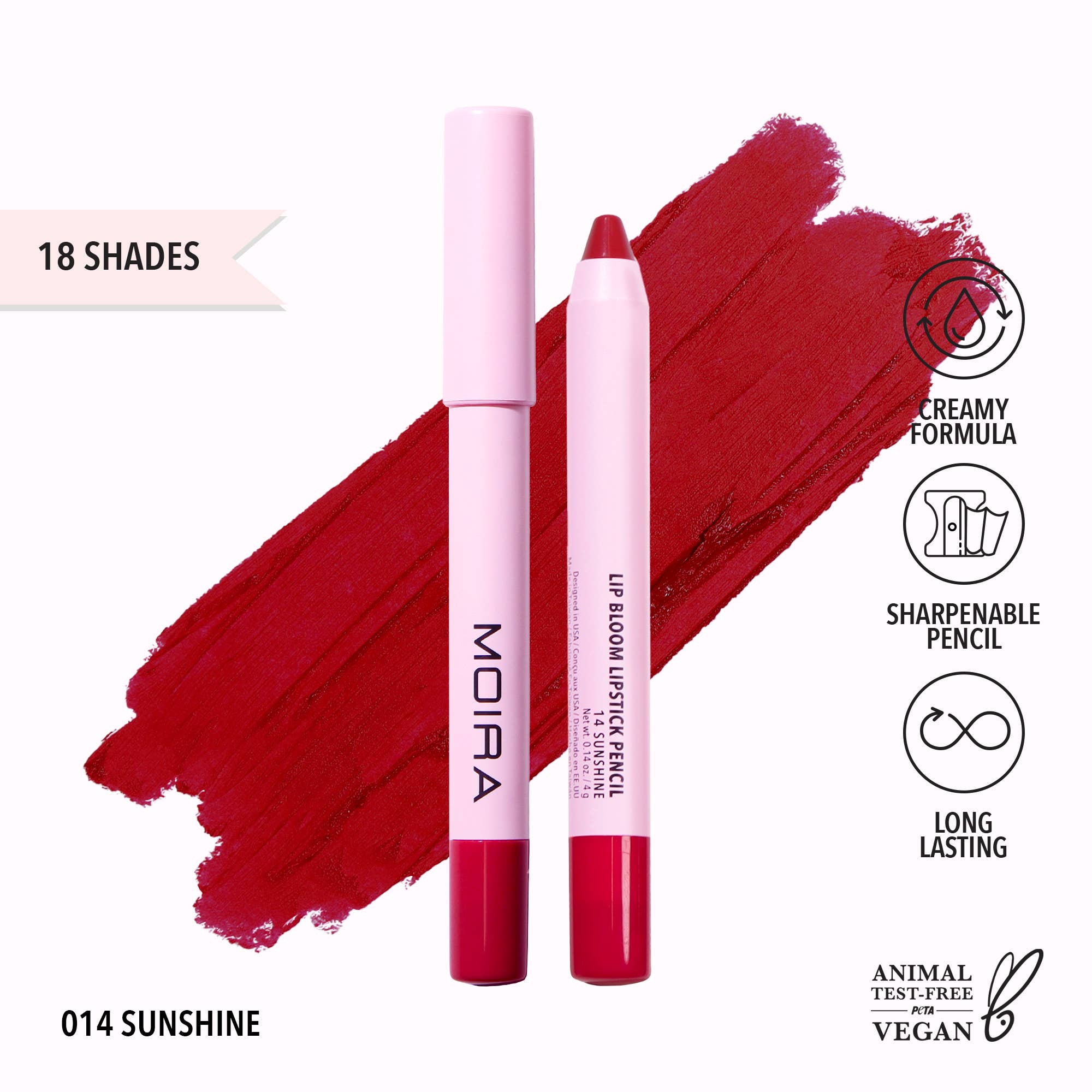 Moira Cosmetics - Wholesale Lipstick - Lip Bloom Lipstick Pencil13