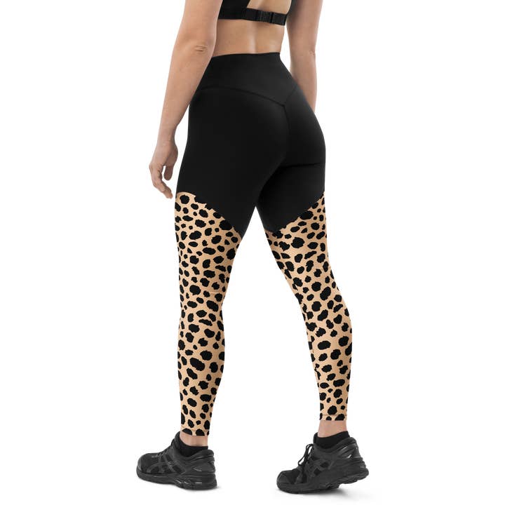 Nordafrikansk Cheetah - Sportleggings för wholesale av GymLeggs