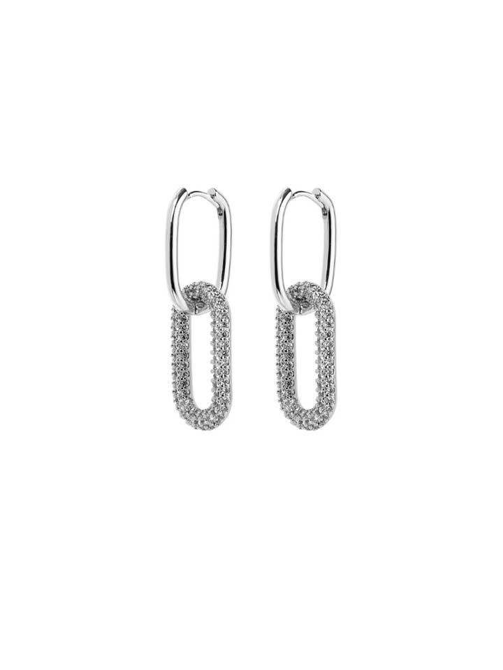 Double Link Drop Earrings for wholesale by ALEXIS DAOUD JEWELRY