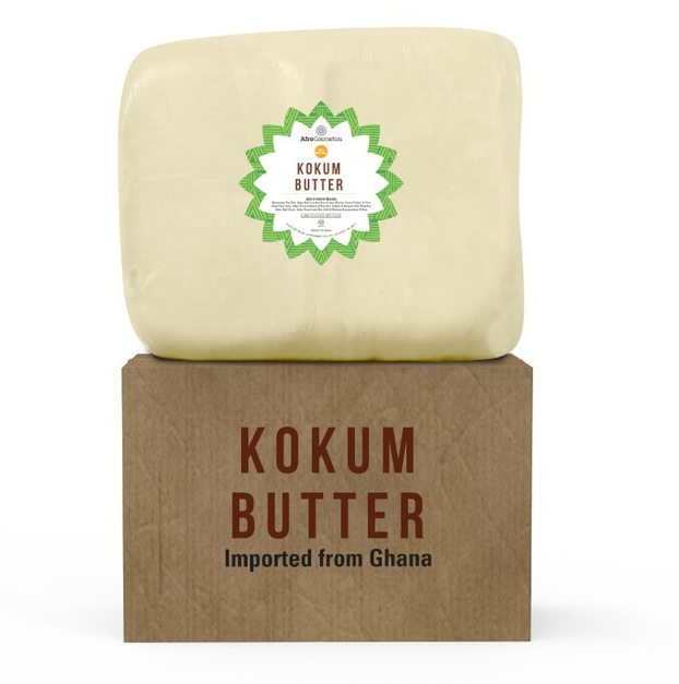AfroCosmetics & Culture - Wholesale Body Balm/Butter - Kokum Butter Raw Kokum Butter Bulk, 100% Pure Natural 3