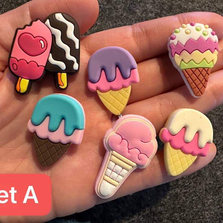 JuliesDecal - Wholesale Shoe Accessories - Pick your own Yummy Food sweet food and more shoe charms2