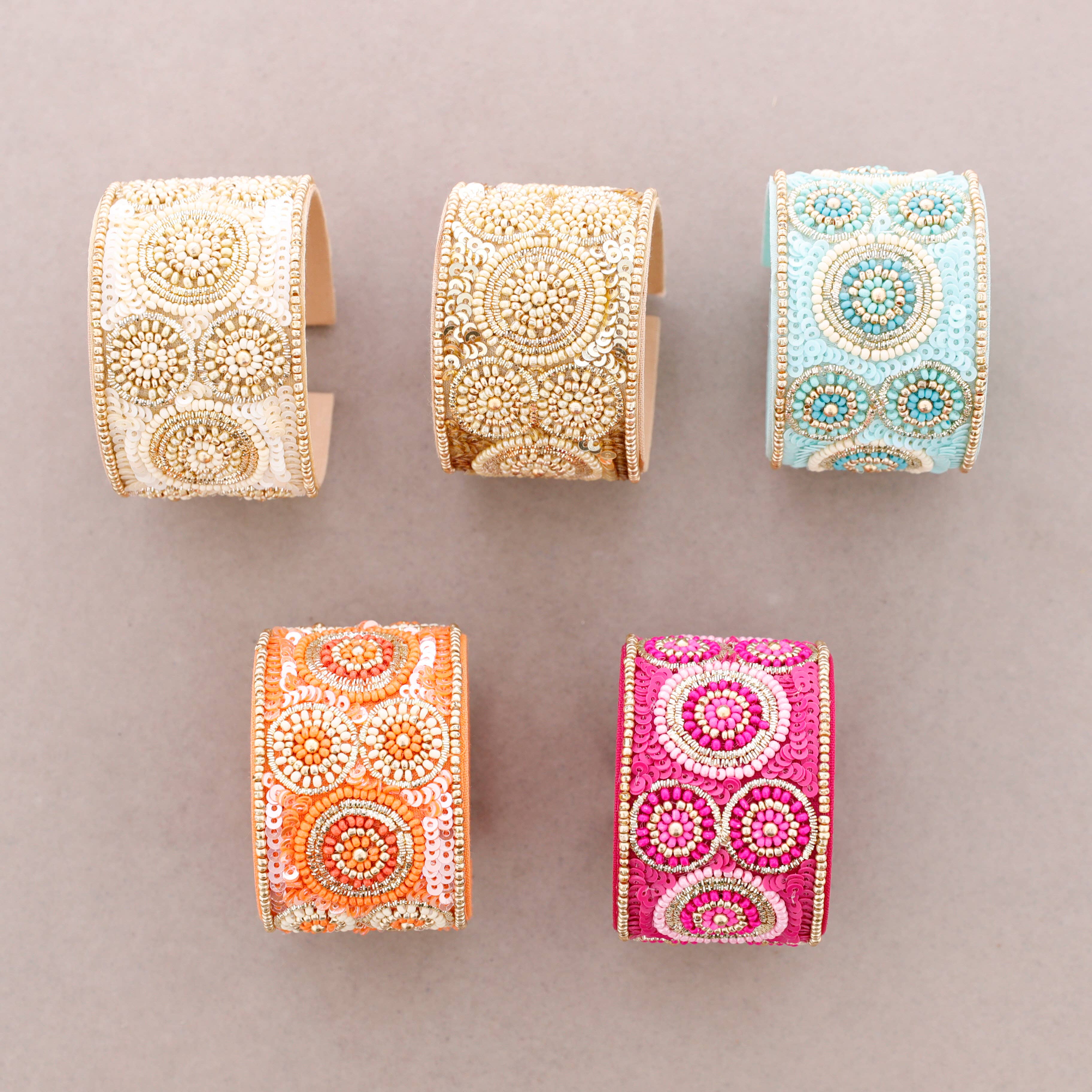 Sonata - Wholesale Snap Jewelry - Adjustable Ethnic Beaded Bracelet5