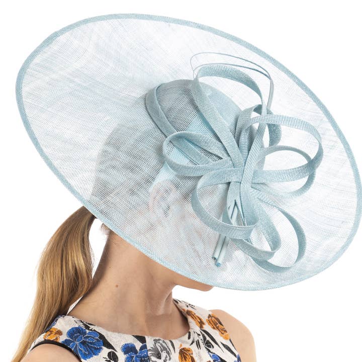 KaKyCo - Wholesale Fascinator Hat - Women's - Sinamay loop bonded on sinamay base fascinator | 1020865