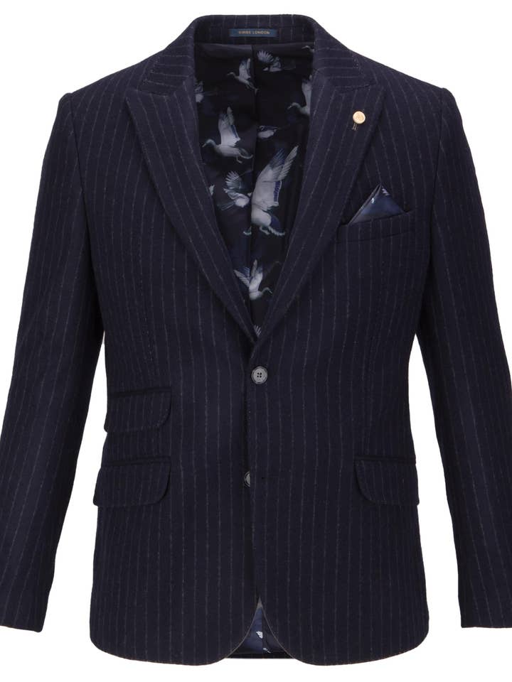 Blazer en mezcla de lana y tweed cepillada para venta al por mayor de GUIDE LONDON