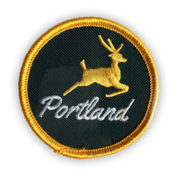 Parche de ciervo Portland para venta al por mayor de Badge Bomb