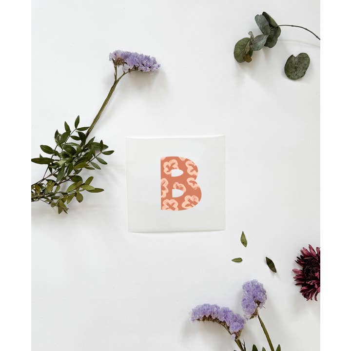 B Buchstabe Bügelbild Namen Personalisieren für den Großhandel von MiniDei