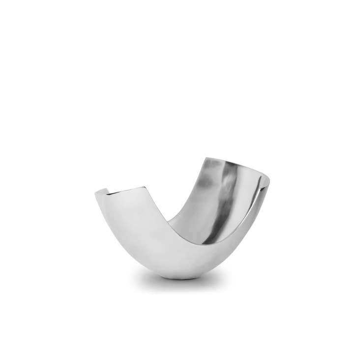 Galore Home - Vendita all'ingrosso Vasi - Vaso curvo in metallo piccolo