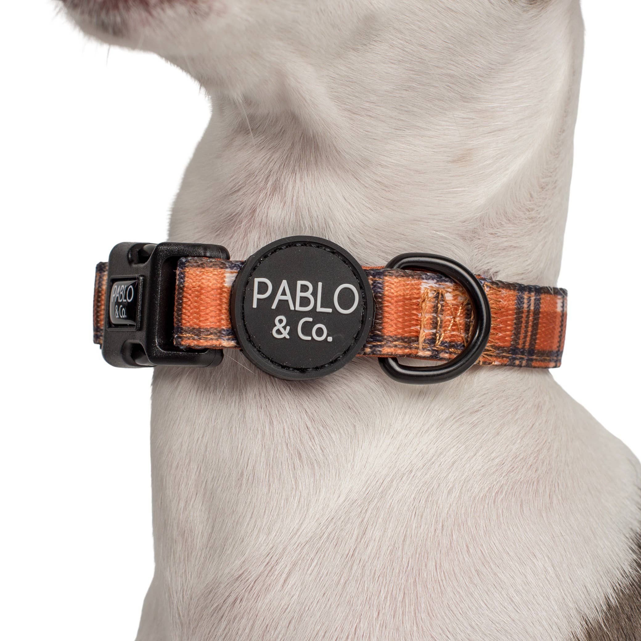 Pablo & Co. Boutique - Wholesale Pet Collar - Dog - Vintage Plaid: Dog Collar2