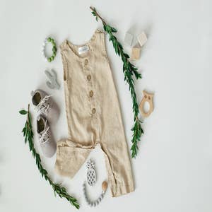 Cream Ribbed Flutter Bodysuit Set – Seedlings+Co.