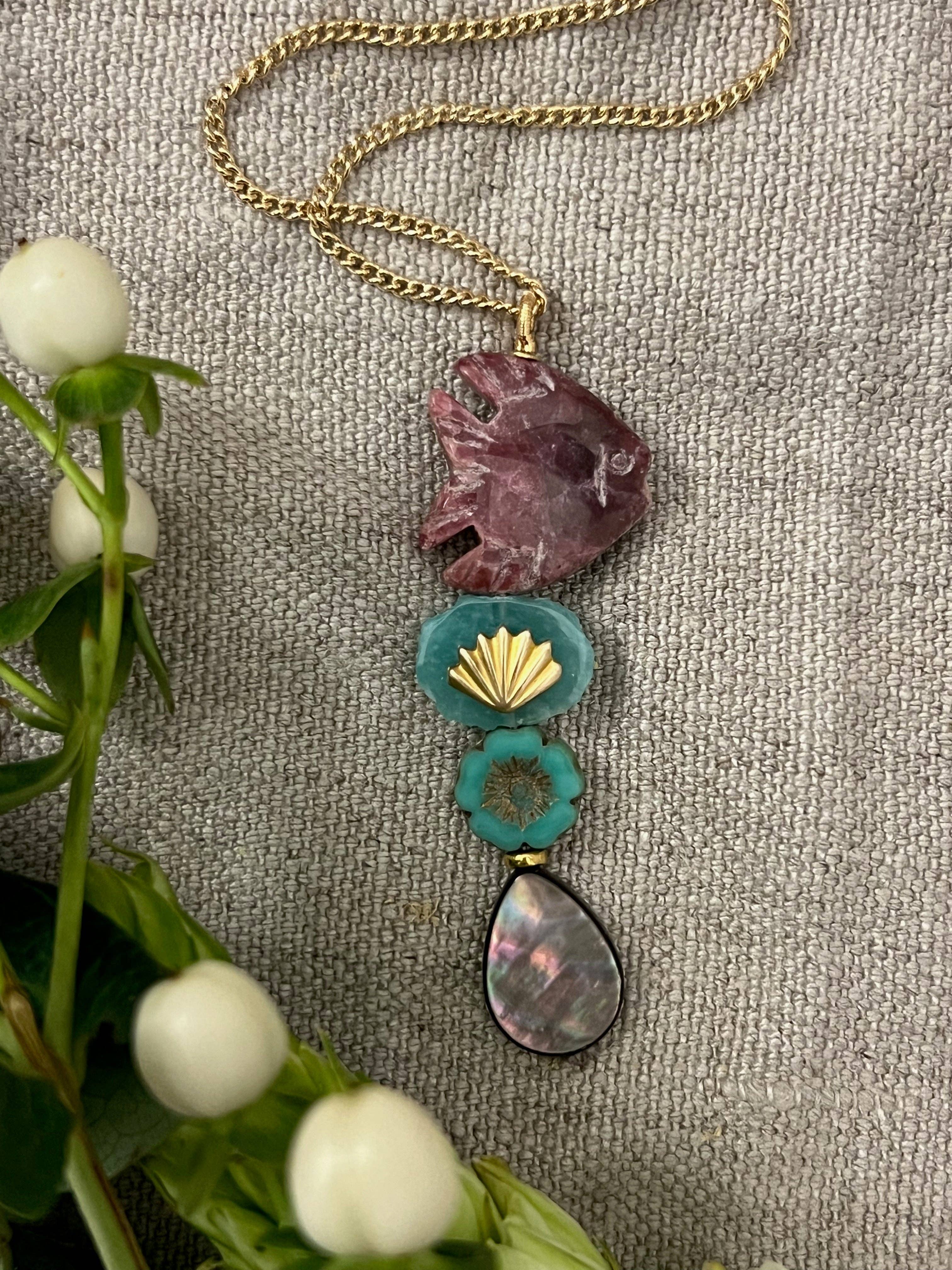 Sandrine France Studio - Wholesale Pendant/Charm Necklace - Companion Leo3