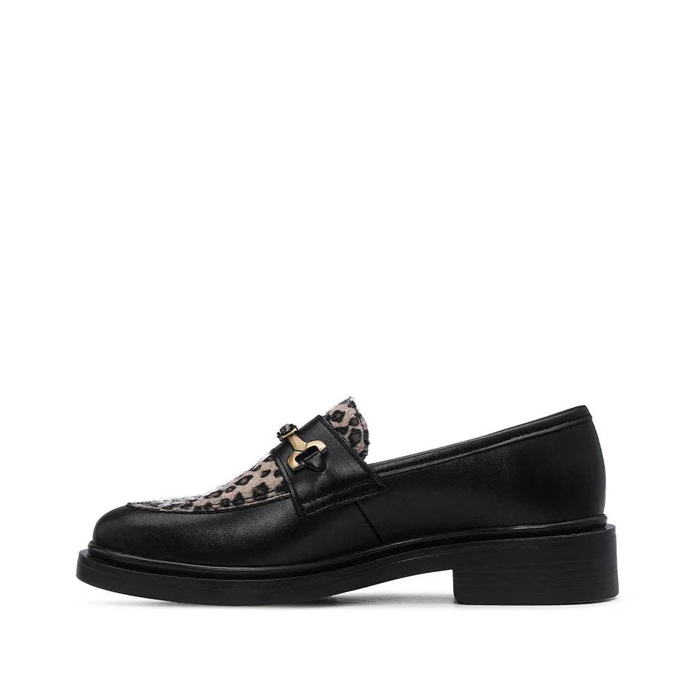 Black LEOPARD LOAFERS for wholesale on Faire6