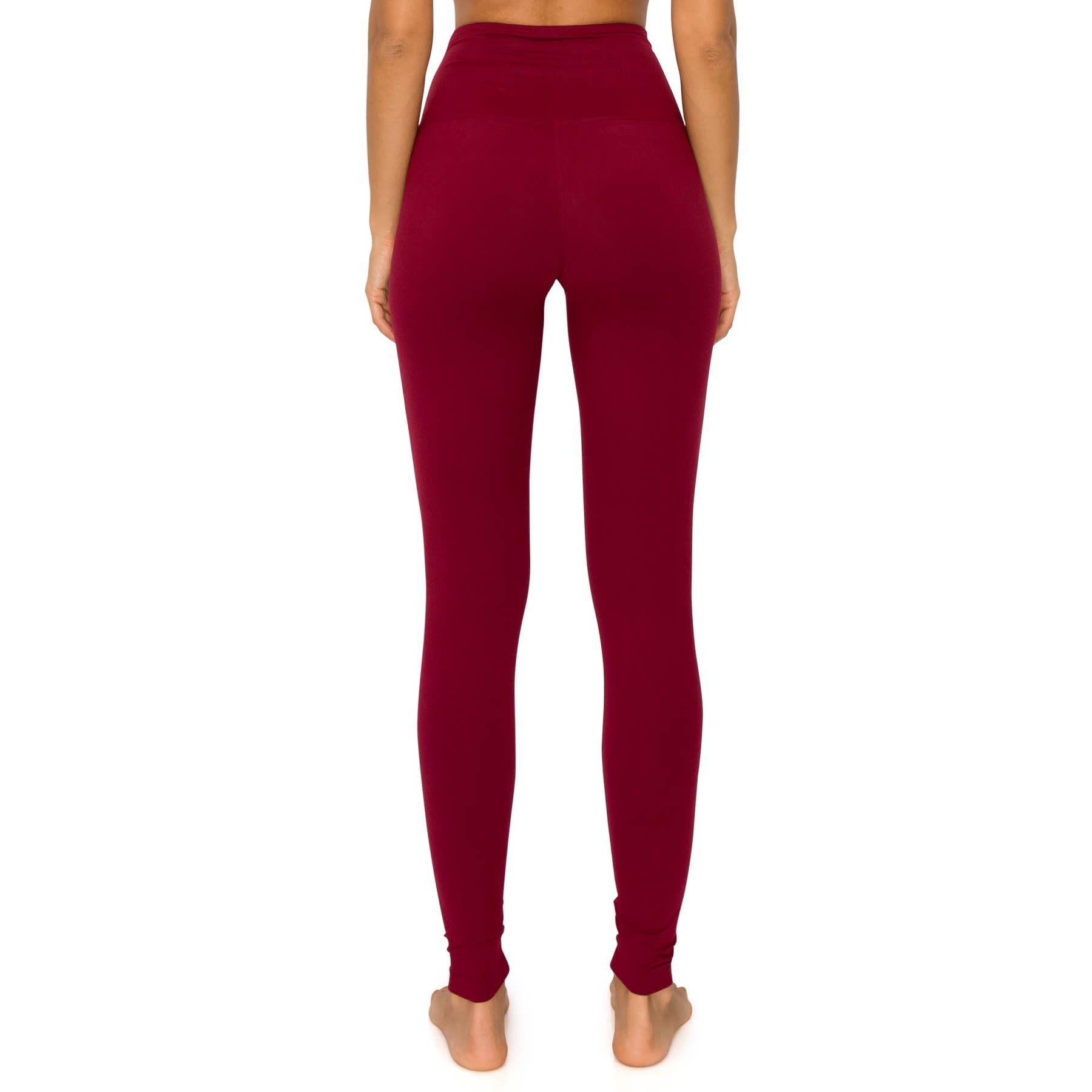 Leggings Depot - Venta al por mayor Leggings deportivos/cómodos - Mujer - Leggings deportivos premium de talle alto sólido con banda de 5 pulgadas0