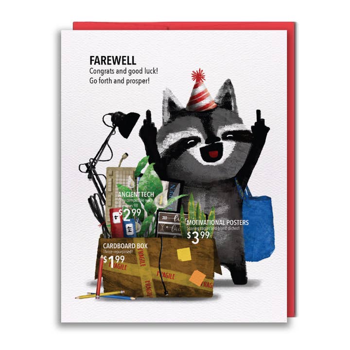 Greeting Card - Farewell for wholesale by studio vcky