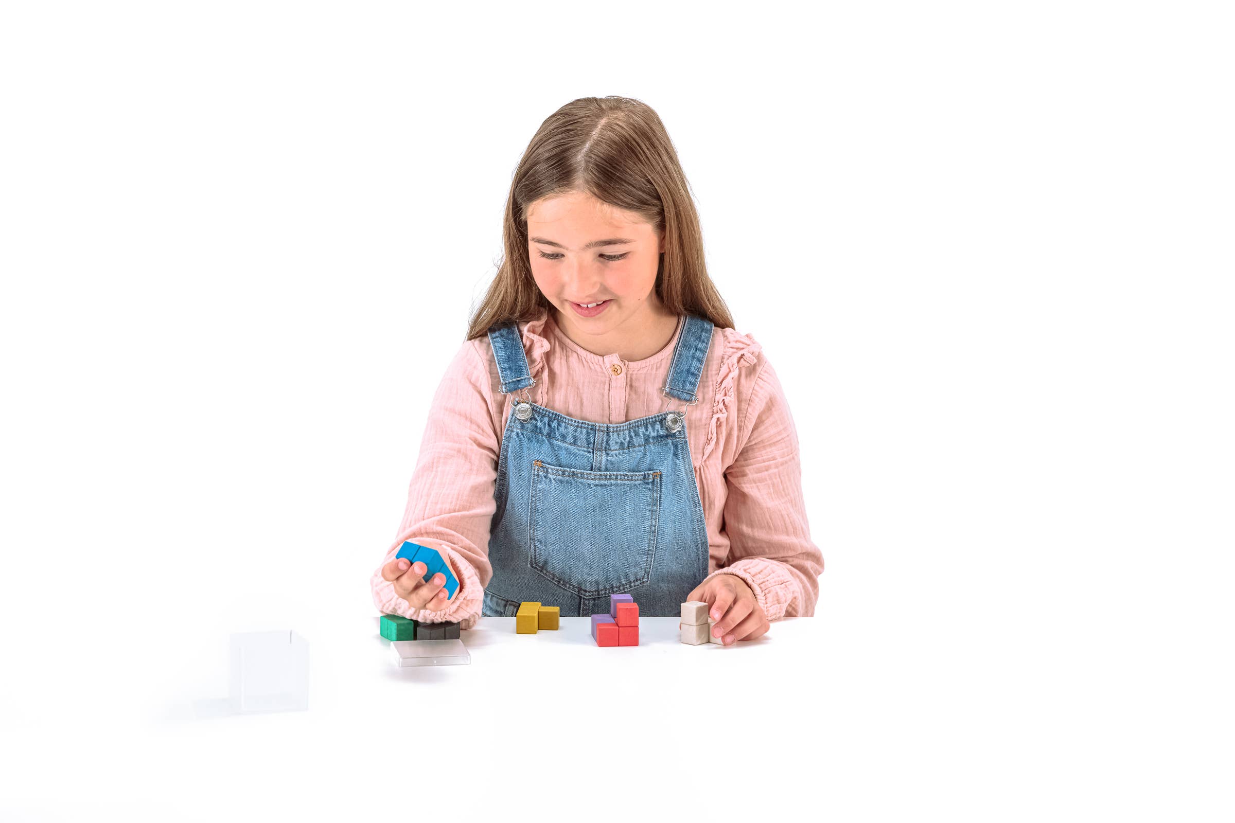 Wissner® aktiv lernen - Vente Jeu construction – enfant - Cube Soma en 7 éléments colorés | Idée spatiale2