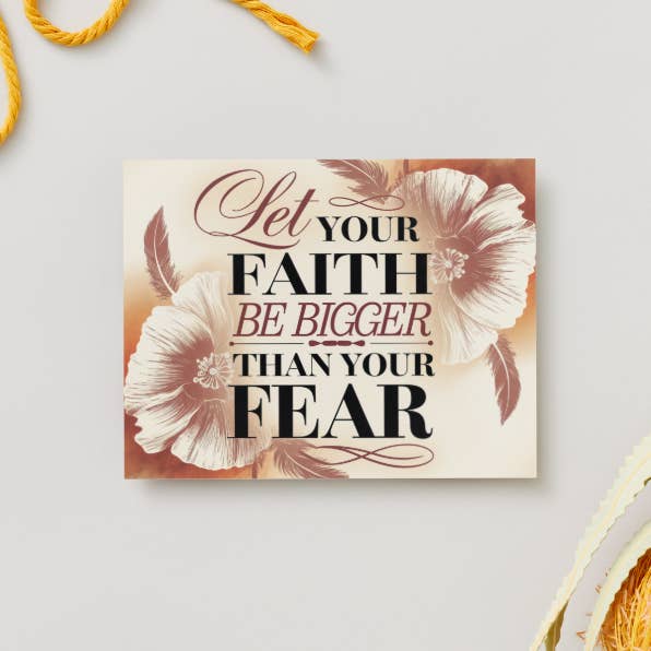 Inspirerende trosnotekort sæt – Pakke med 8 skriftkort for engroshandel hos The Paper Den