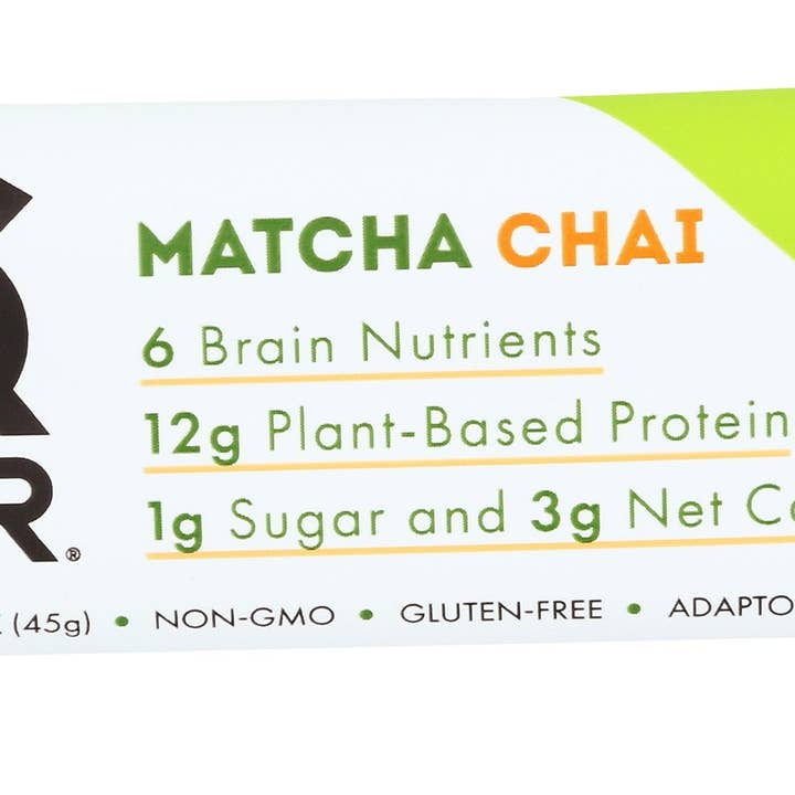 Everyday Supply Co - Wholesale Snack Bar - IQ BAR BAR MATCHA CHAI - Case of 12
