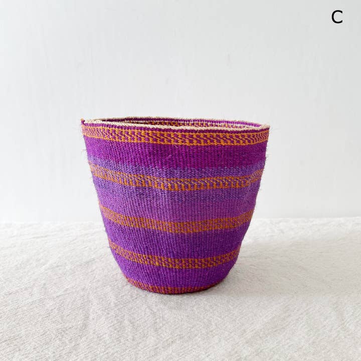 Amsha - Wholesale Basket - Fine Weave Storage Plant Basket- Assortment 521 (OOAK)