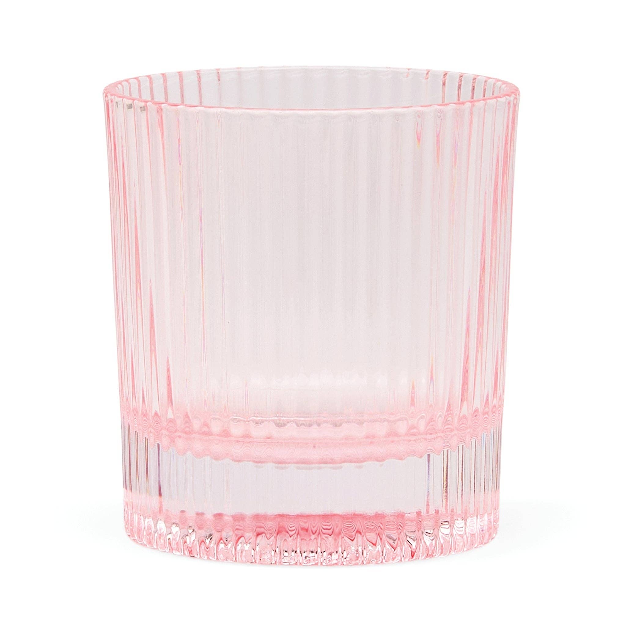 Designworks Collective – wholesale Cocktail/liquor glass – The Scout Lowball Glass - Set of 2 - Blush1