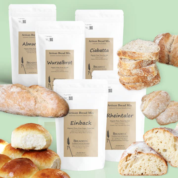 BREADISTA - Artisan Bread Mixes - Assorted (5x4 Pk) for wholesale by BREADISTA - artisan bread mixes