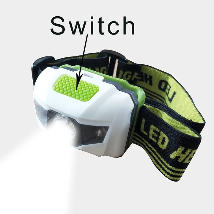 EcoGecko - Wholesale Flashlight - Bolan Bright LED Headlamp Flashlight Headlight - Lightweight