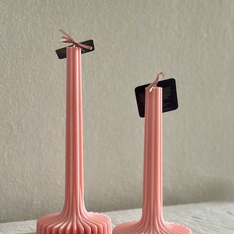 Nature Lover - Wholesale Pillar Candle - Geometric taper candle made from a blend of rapeseed and soy wax12