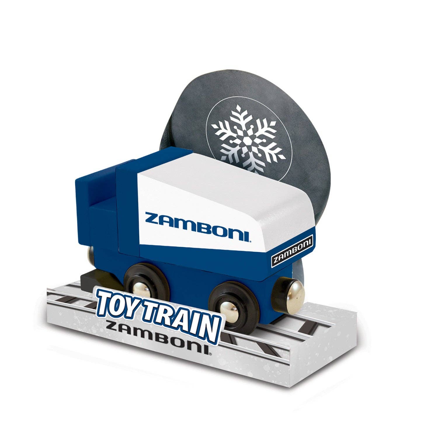 Masterpieces Puzzles - Vente Voiture/camion miniature – enfant - Petit train en bois Zamboni3