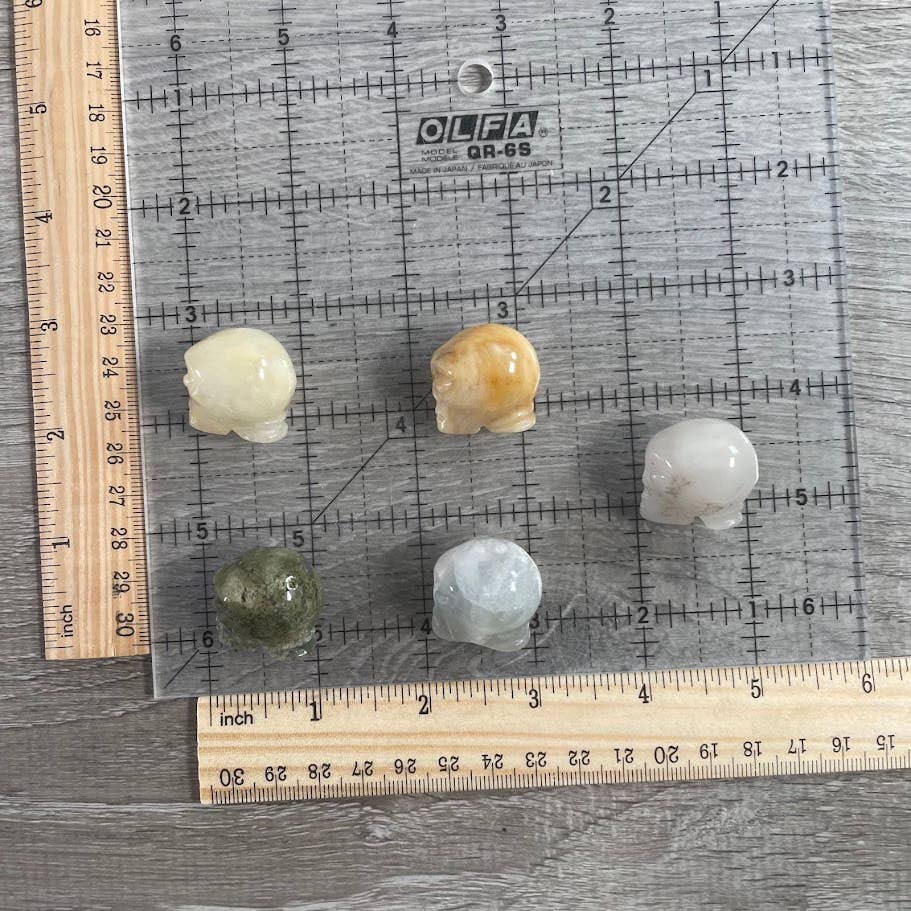 Keystone Crystals - Wholesale Spiritual Stone/Crystal - Assorted Gemstone Skull Figurines – Crystal Carvings in Bulk18