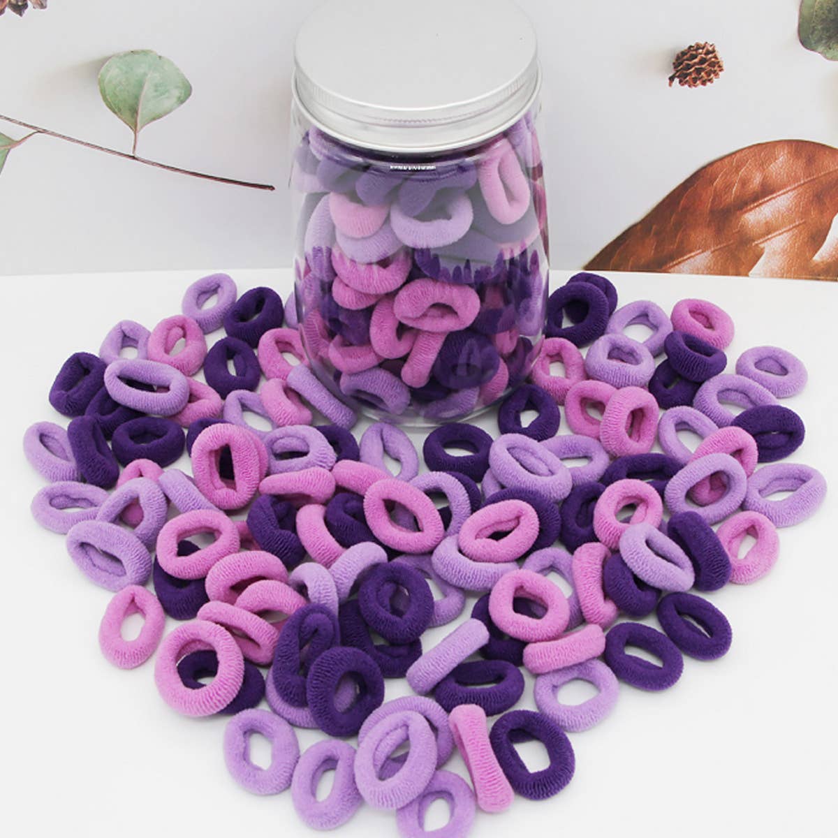 ACCITY - Wholesale Hair Tie - CHILDREN HIGH ELASTIC HAIR TIES(100PCS/BOX)_CWAHA05032
