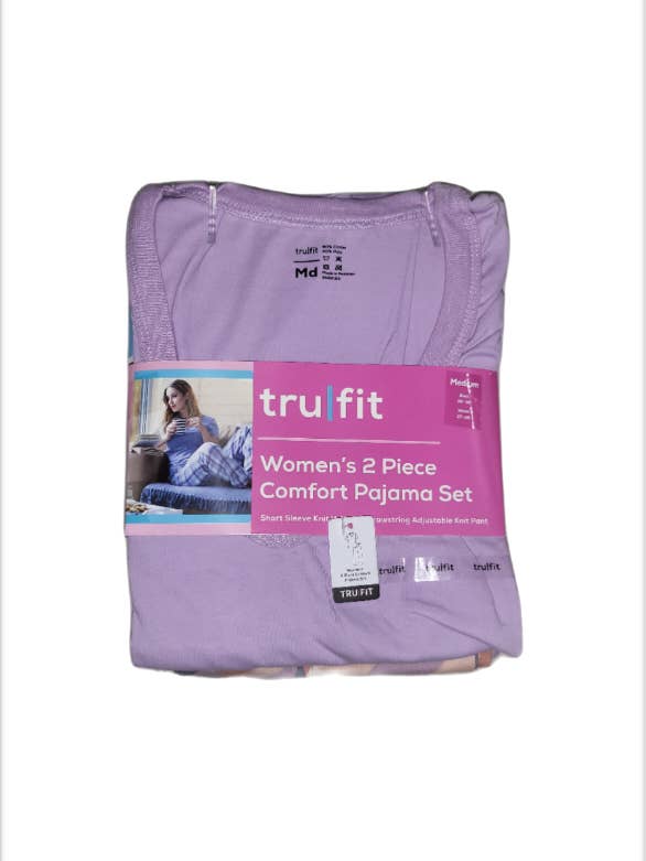 Hands On - Vente Haut et bas de pyjama – femme - Ensemble de pyjama confortable 2 pièces Tru Fit pour femme4