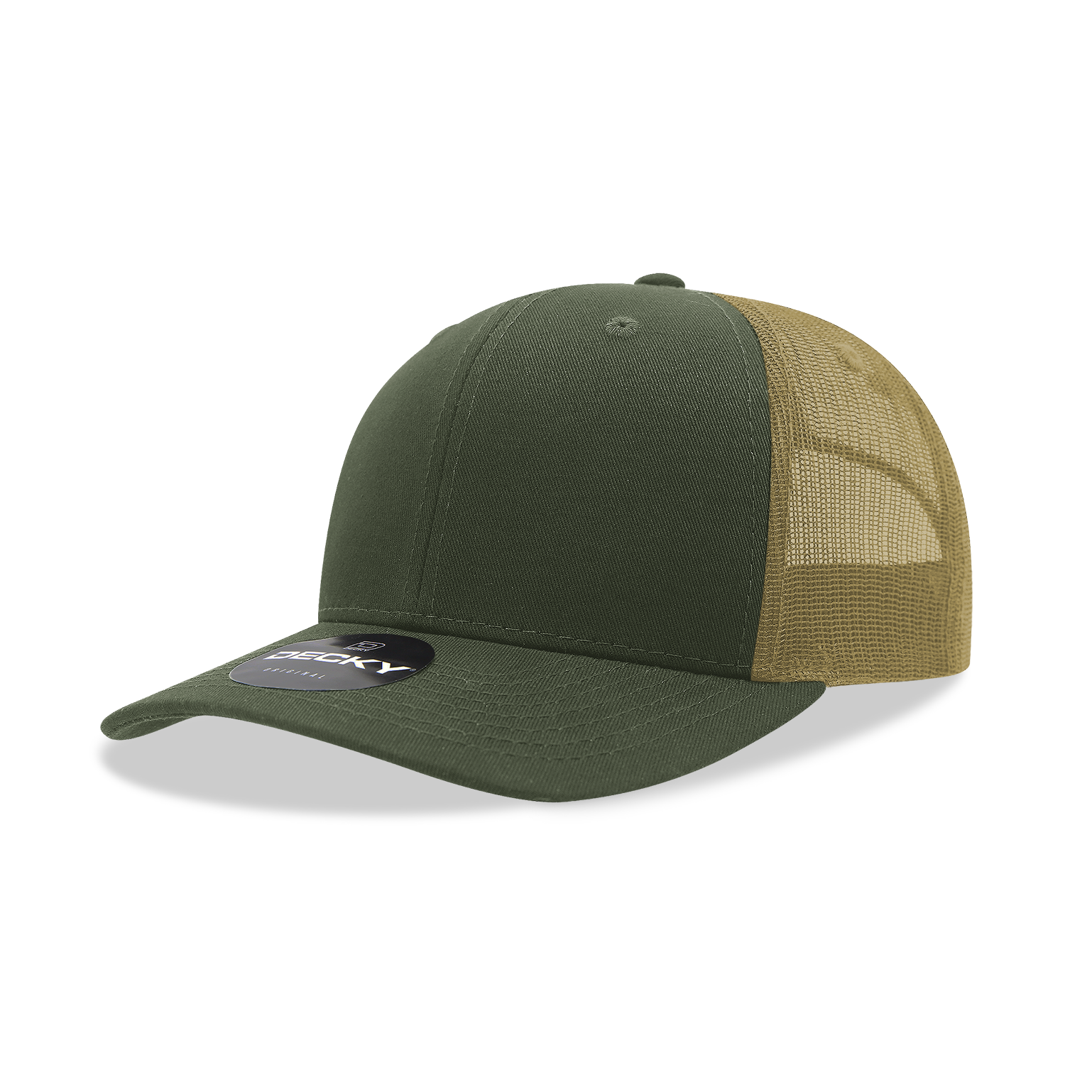 The Park Wholesale - Vente Casquette de camionneur – unisexe - Casquette Trucker classique Decky 6021, 6 panneaux, style mid pro148
