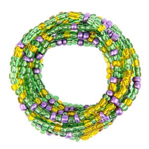 SPRING PARK 3Pcs/Set Solid color Drawstring Bag Beads Bracelet
