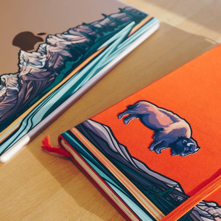 Hydrascape Stickers – Adesivo por atacado – Autocolante Infinito do Parque Nacional Grand Teton2