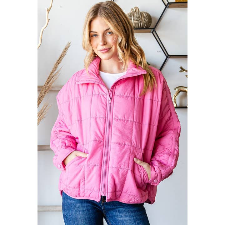 Veveret – wholesale Jacket – Women's – Zip Up Packable Puffer Jacket39