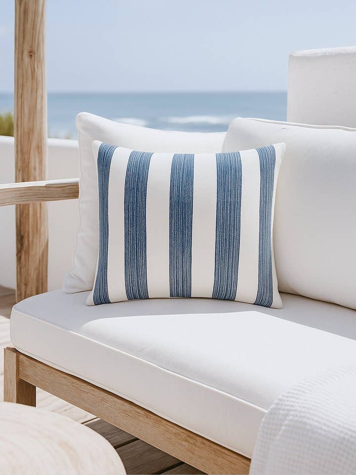 Almofada de Riscas da Sardenha para Interior e Exterior por atacado de Anaya Home