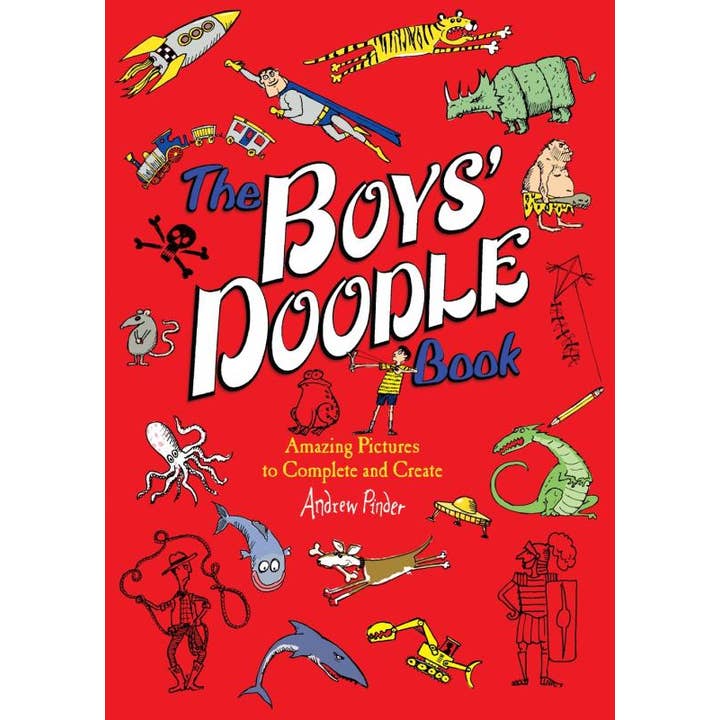 Boys Doodle Book for wholesale by Microcosm Publishing & Distribution