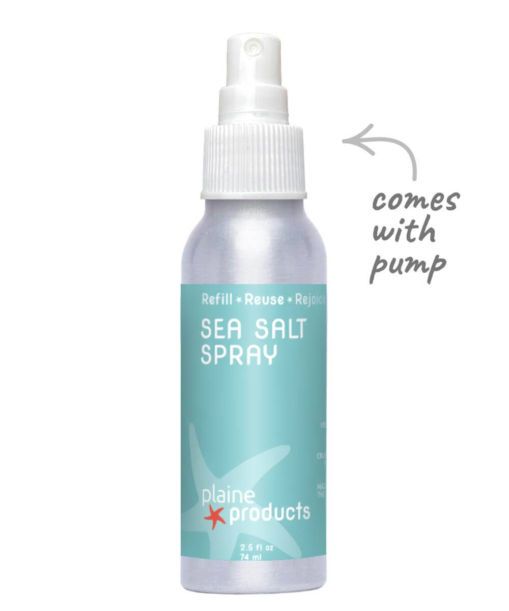 Plaine Products - Wholesale Hair Spray - Travel Sea Salt Spray 2.5 oz  (pump included)0