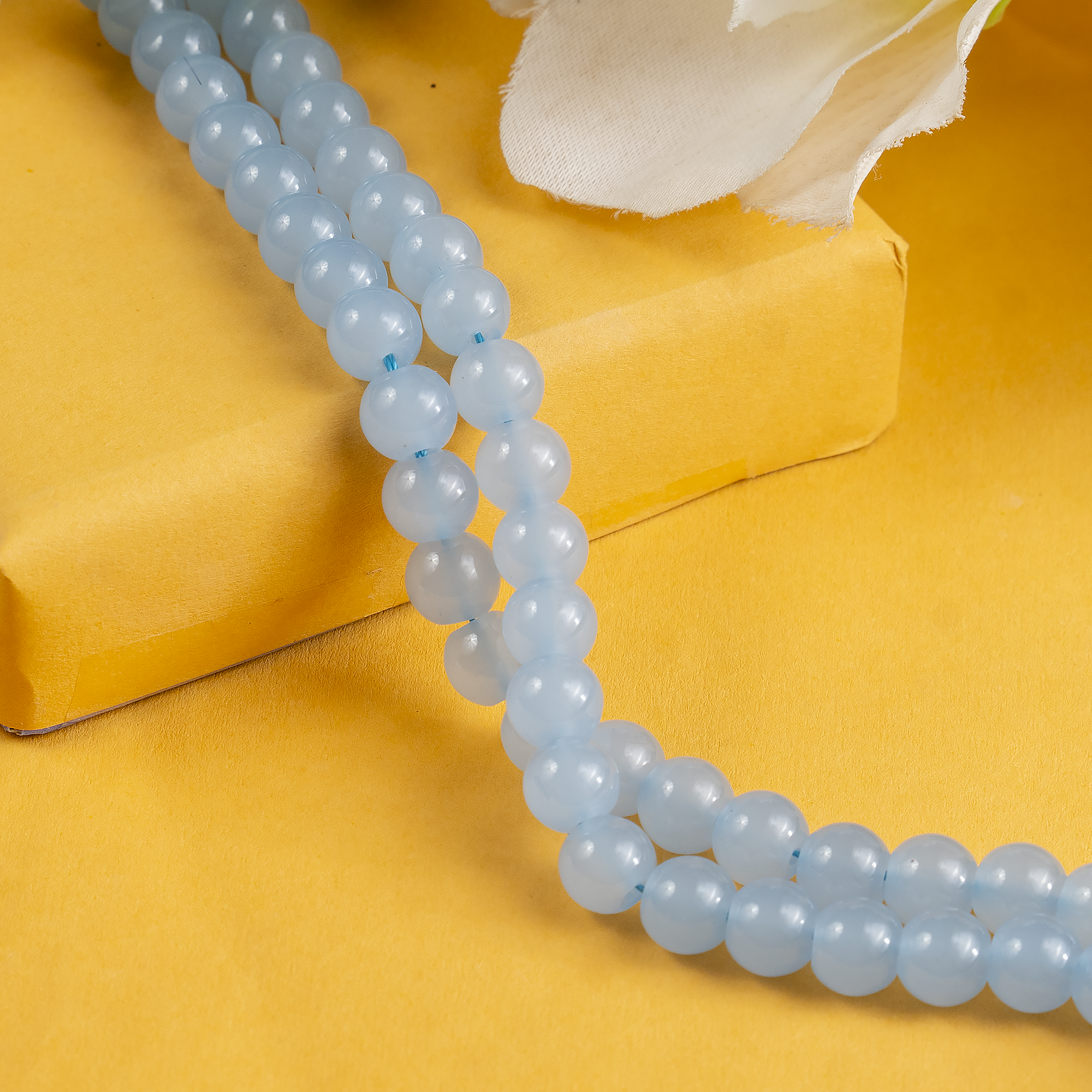 Soothing Crystals Beads - Wholesale Beads - Crystal Jewelry Beads | Chalcedony Dyed | Gemstone Beads12