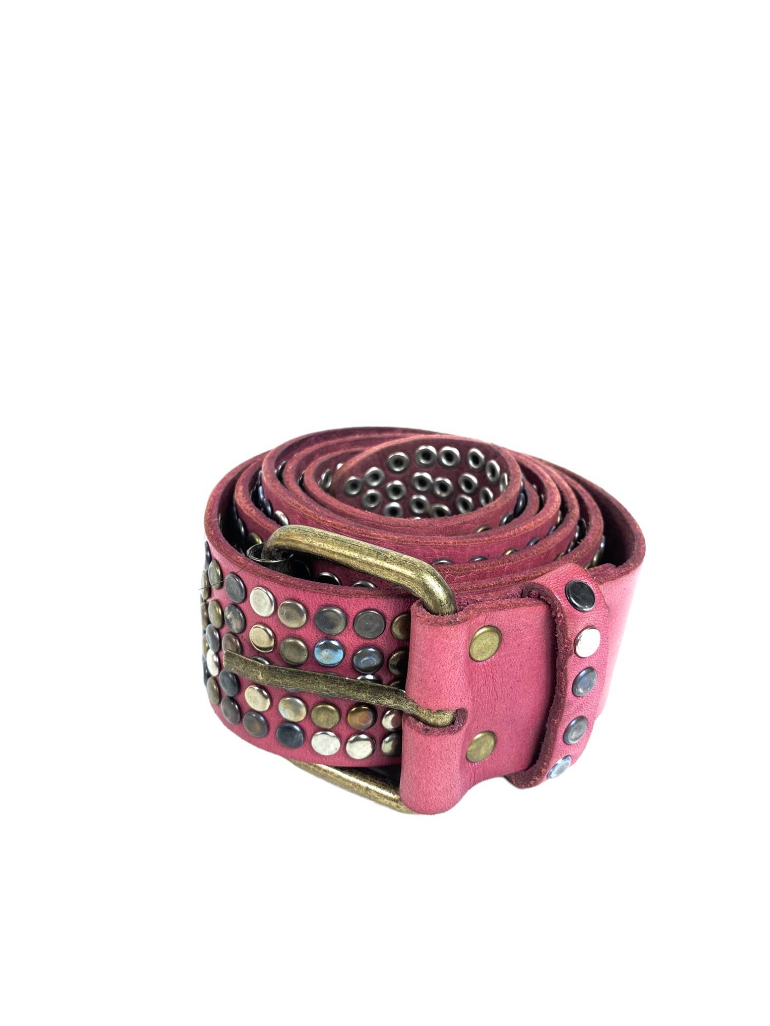 Berberwoolrug – Engroshandel Bælte - Dame – Nittebælte i læder med messing spænde, håndlavet5