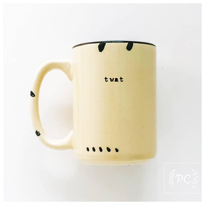 Prairie Chick Prints - Wholesale Coffee Mug - twat | ceramic mug