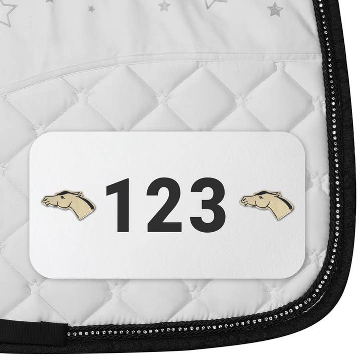 Dapplebay Horse Show Number Pins - Moody Mare for wholesale by Dapplebay