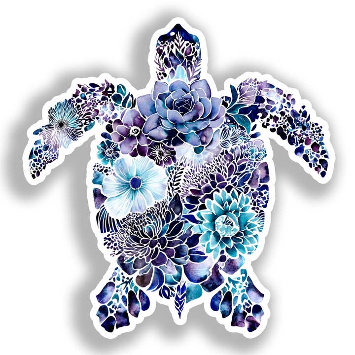 Yoonek Graphics - Wholesale Sticker - Turtle Decal Sticker # A018375