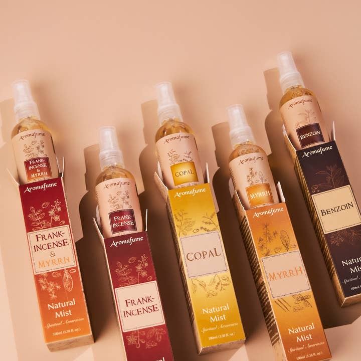 Aromafume - Wholesale Aromatherapy Mist - Benzoin Mist | Resin Room Freshener Spray3