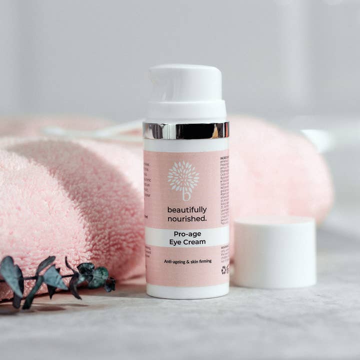 Beautifully Nourished Pro Age Eye Cream for wholesale by Beautifully Nourished