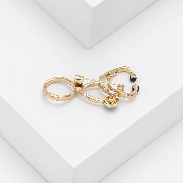 Tourtiwi - Wholesale Brooch - Medical - Themed Stethoscope Brooches Accessories2