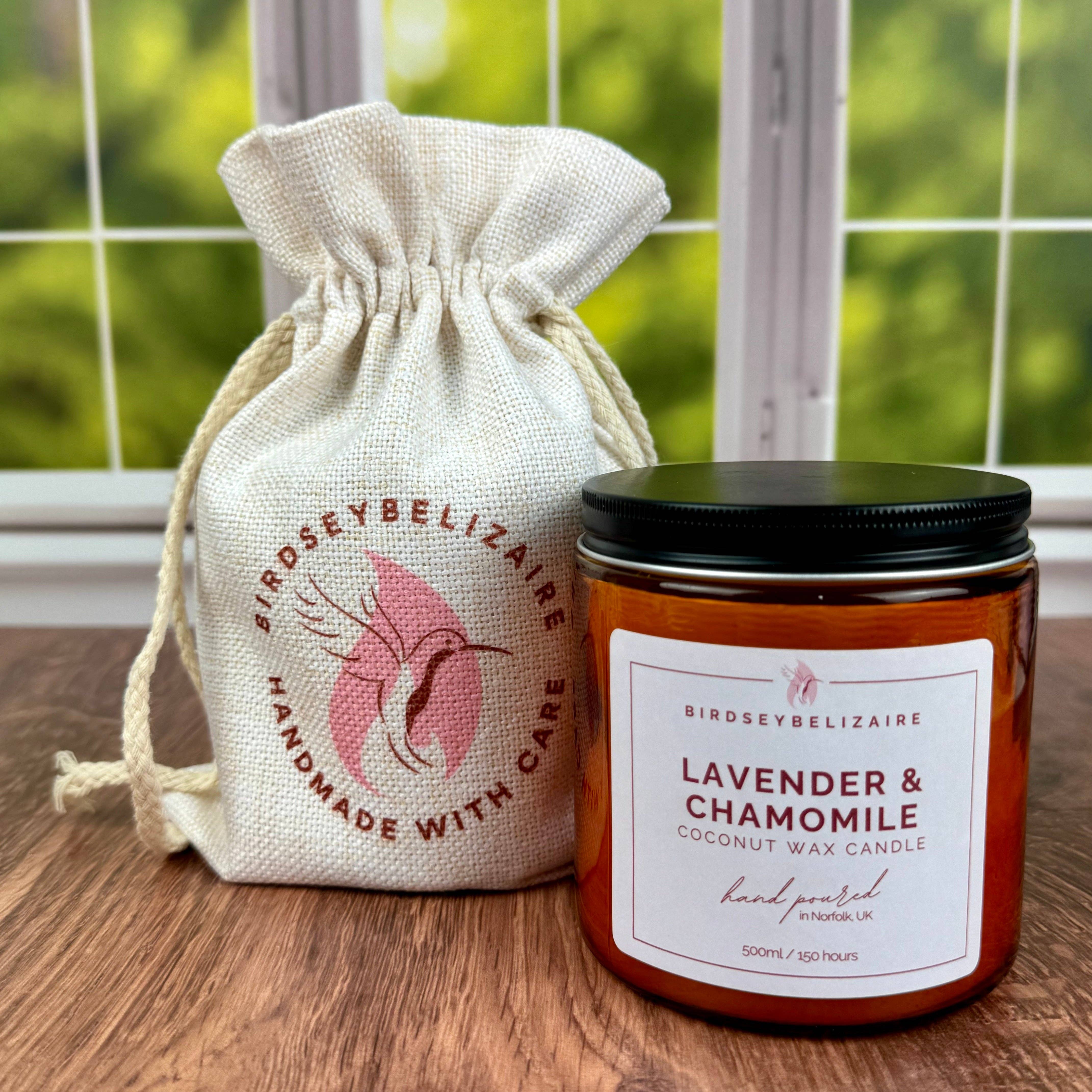 BirdseyBelizaire - Wholesale Jar/Filled Candle - Lavender & Chamomile - Signature Candle2